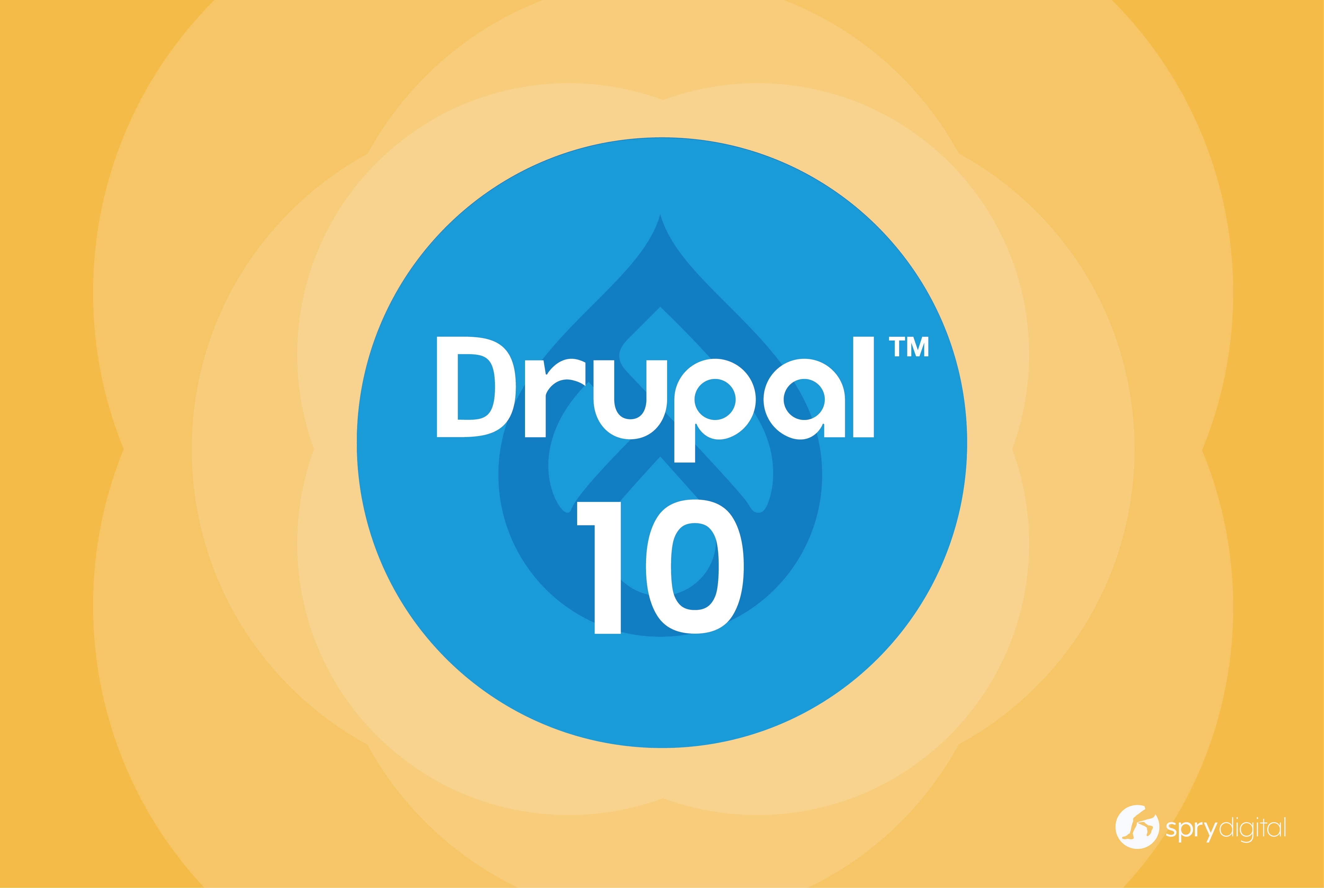 Drupal 10 Icon Banner
